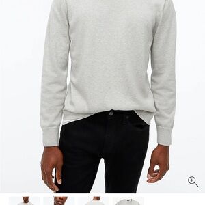 J. Crew Gray Crewneck Sweater